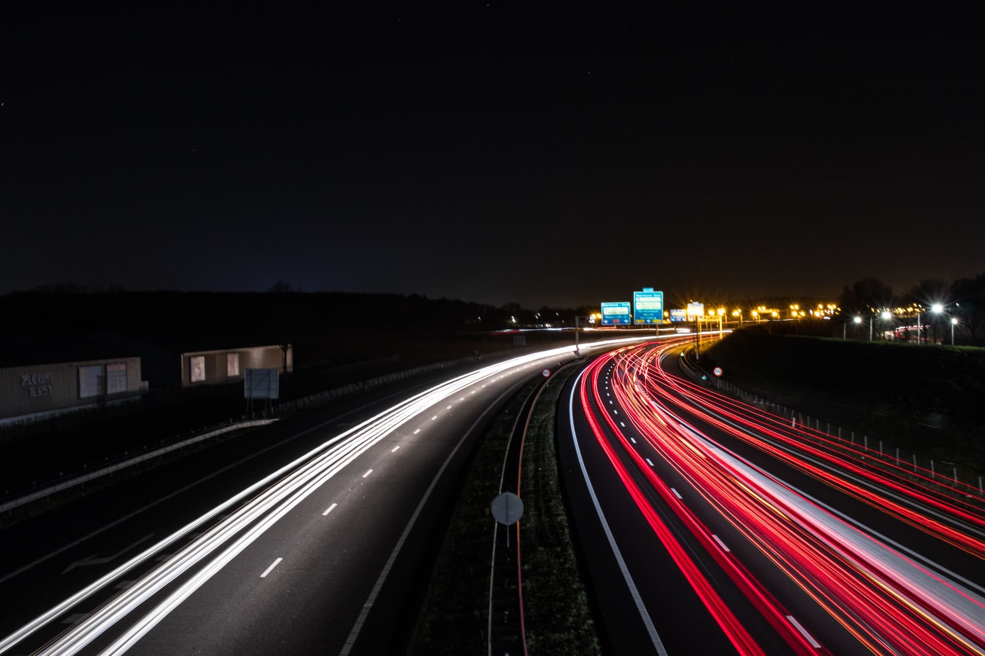  Road with lights